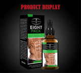 Aichun Beauty Eight Pack Abdominal Essential Oil for Men Strong Belly Burning Muscle Fat Remove Renews Skin Weight Loss Slimming Oil