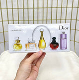 Gift Set 5 PCS Dior perfume mini Splash Fragrances
