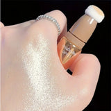 Miss Lara Natural Liquid Contouring Stick Highlighter Blush With Sponge Matte Finish Super Silky Blush Cream